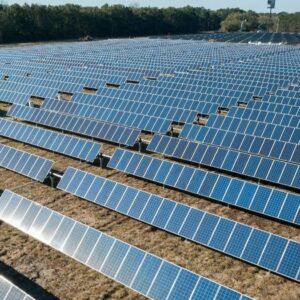 Solar Panels in field